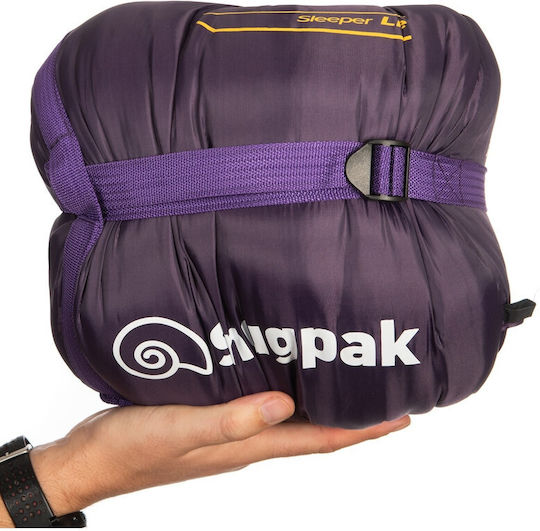 Snugpak Sleeping Bag Μονό 2 Εποχών Sleeper Lite Basecamp Amethyst Purple