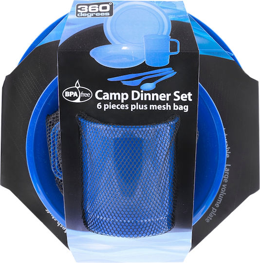 360 Degrees Group Dinner Σετ Φαγητού για Camping 24τμχ