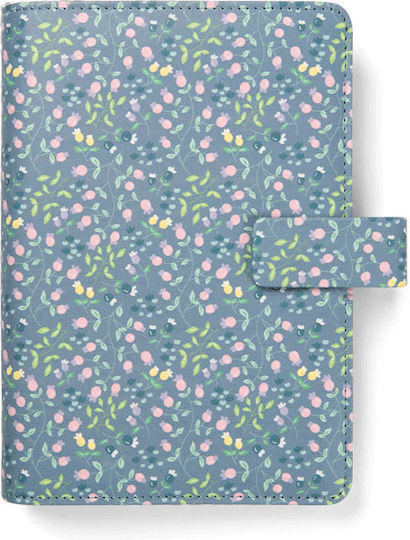 Filofax Θηκη Prs Meadow Blue Σημειωματάριο με Λευκές Σελίδες Μπλε