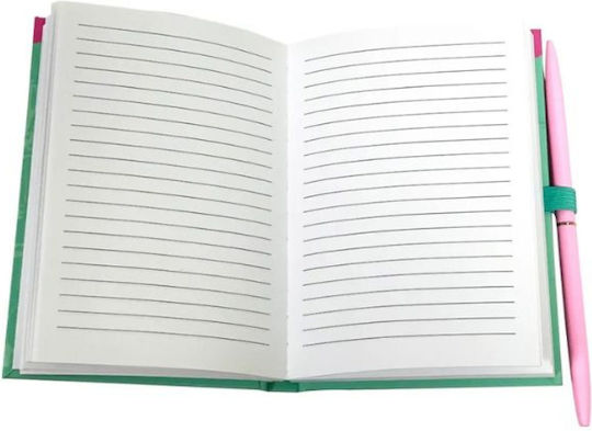 Gim Notebook 100 Sheets A6 Ruled with Pen Holder