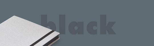 Lamy Hardcover Notebook A6 Square with Elastic and Pen Holder Gray