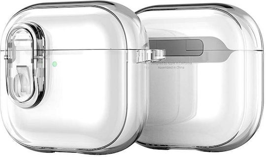 Dux Ducis PECL Θήκη Σιλικόνης σε Διάφανο χρώμα για Apple AirPods 4