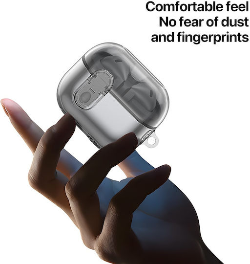 Dux Ducis Seci Θήκη Σιλικόνης σε Διάφανο χρώμα για Galaxy Buds3 Pro