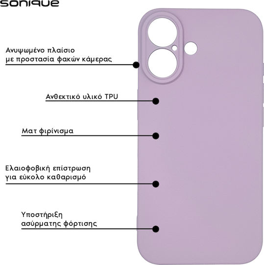 Husă din silicon My Colors Sonique pentru Xiaomi 14t Violet