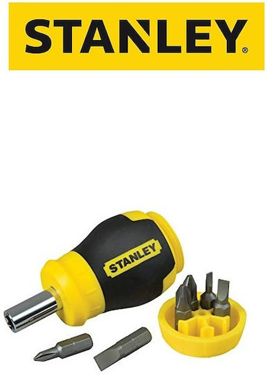 Stanley Screwdriver with 6 Magnetic Interchangeable Tips