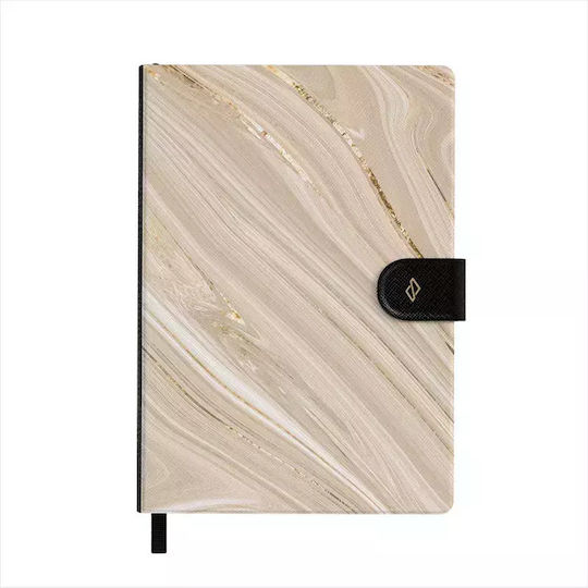Burga Notizbuch A5 Geregelt Schwarz