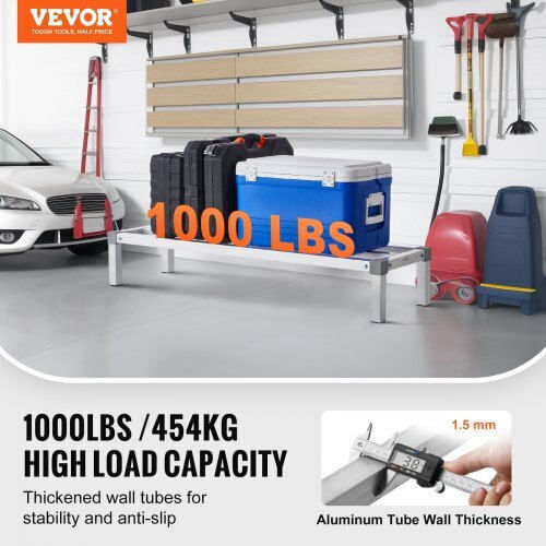 Vevor Σταθερή Ράβδος Αλουμινίου 48x14x8 Αποθηκευτική Ράβδος Lhjzwjzzk48x2foqyv0