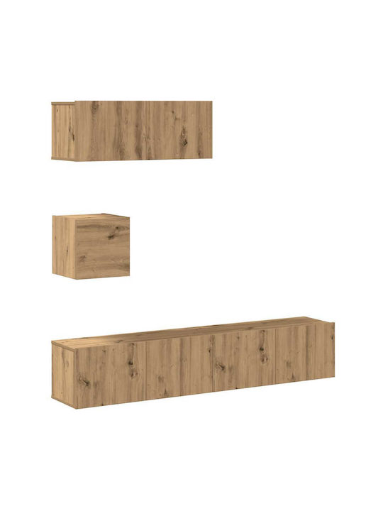 Животно помещение ТВ единица Technical Oak Д80xШ