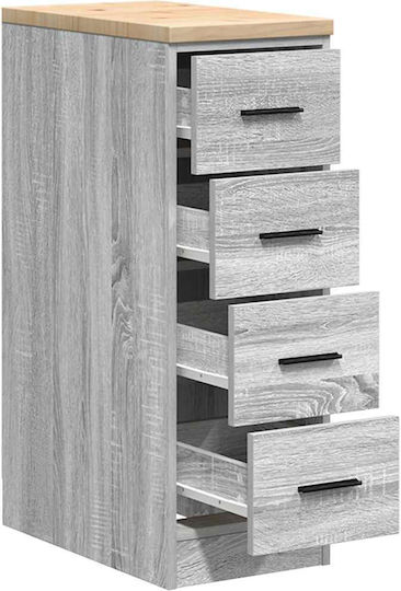 vidaXL Schubladenschrank 30x51x85cm