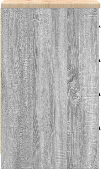 vidaXL Schubladenschrank 30x51x85cm