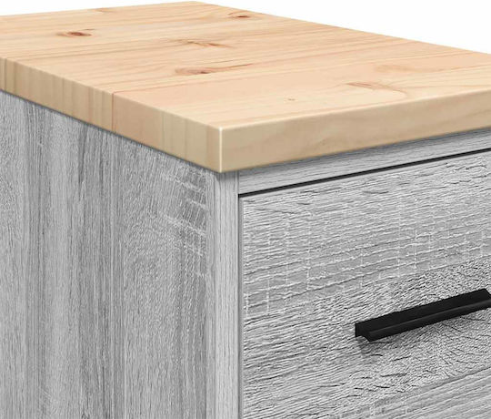 vidaXL Schubladenschrank 30x51x85cm