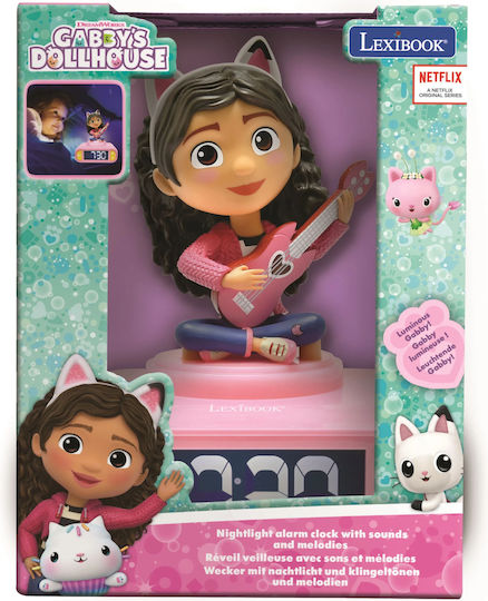 Lexibook Gabby's Dollhouse Alarm Clock Night Light Sounds 80114 Gadget Lexibook Gabby's Dollhouse Alarm Clock Night Light Sounds 80114 Gadget