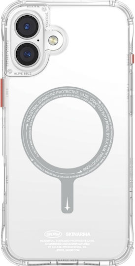 Skinarma Back Cover Σιλικόνης / Πλαστικό Διάφανο (iPhone 16 Plus)