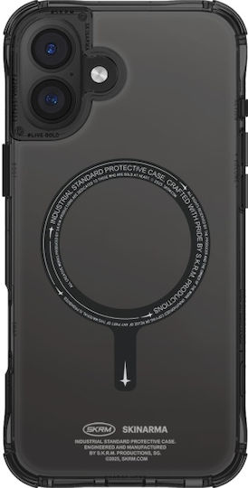 Skinarma Back Cover Plastic Negru (iPhone 16)