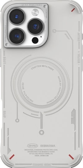 Skinarma Umschlag Rückseite Kunststoff Gray (iPhone 17 Pro Max / iPhone 17 Pro / iPhone 16 Pro Max)