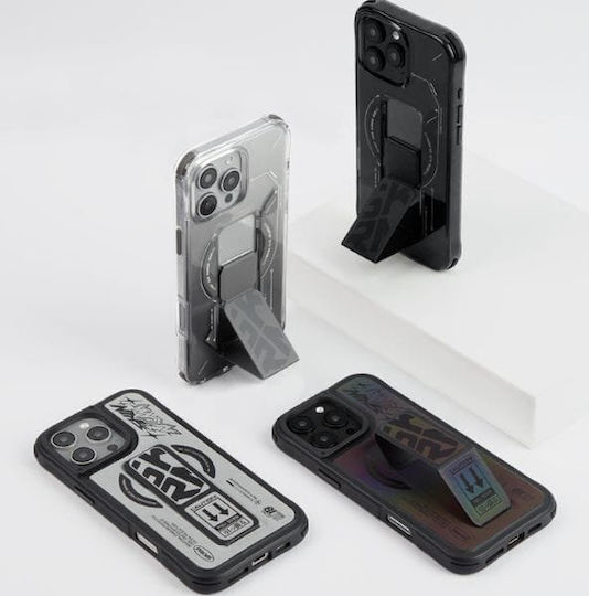 Skinarma Задна корица Пластмаса Сребрист (iPhone 16 Pro)