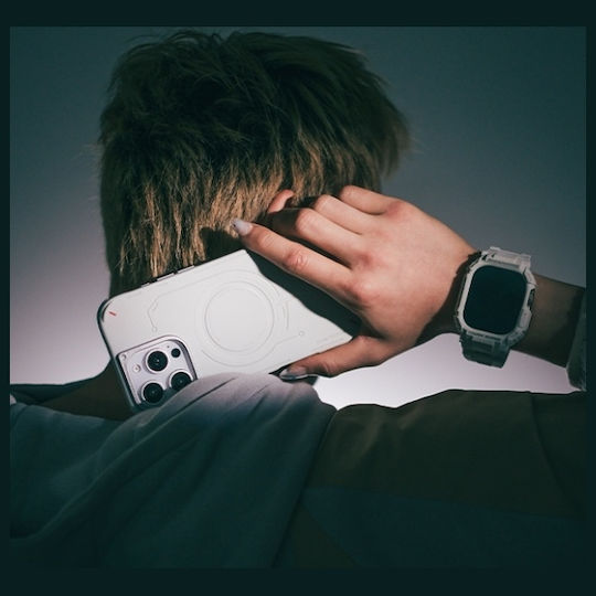 Skinarma Back Cover Μεταλλικό Γκρι (iPhone 16 Pro)