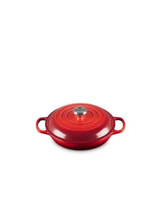 Le Creuset Cerise Плитка Тенджера от Чугун 3.5лт / 30см