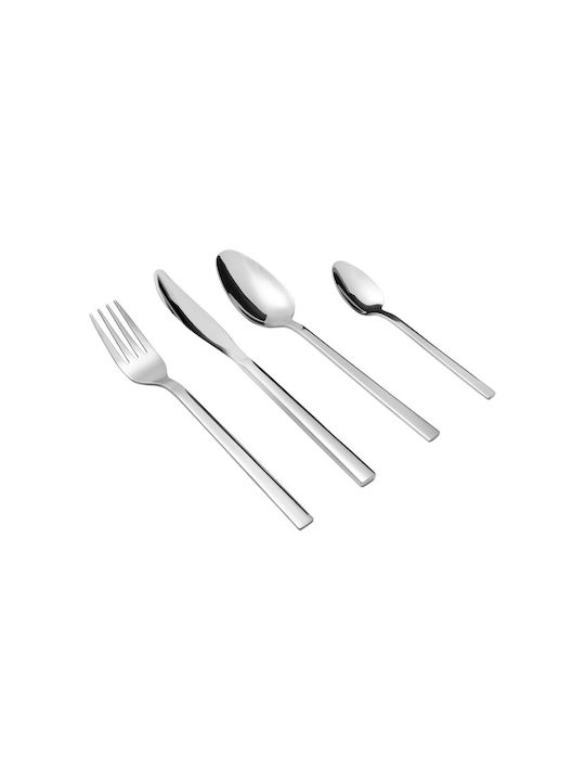 Estia Cutlery Set Stainless Silver 24pcs