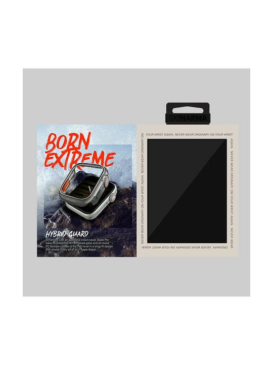 Skinarma Carcasă de Plastic Titanium pentru Apple Watch 41mm