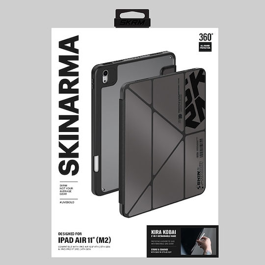 Skinarma Flip Cover Gunmetal (iPad Air 2013 9,7")