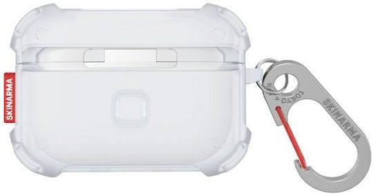 Skinarma Θήκη Πλαστική σε Λευκό χρώμα για Apple AirPods Pro 2