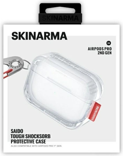 Skinarma Θήκη Πλαστική σε Διάφανο χρώμα για Apple AirPods Pro 2