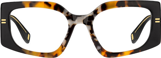 Marc Jacobs Plastic Eyeglass Frame Butterfly Black Tortoise MJ 1111 086