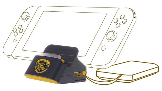 Nintendo Trade Invaders Harry Potter 2 In 1 Dock And Stand Βάση για Switch Μαύρη 299210c