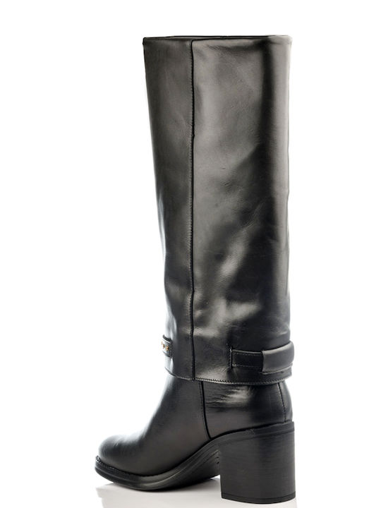 Leather Women's Boots Black