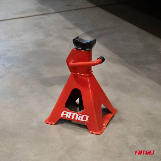 AMiO Set Car Support Stands for Vehicles with Maximum Lifting Capacity Up to 2 Tons