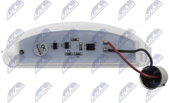 NTY License Plate Lights Led for Renault Clio Dacia Sandero / Logan 1pcs