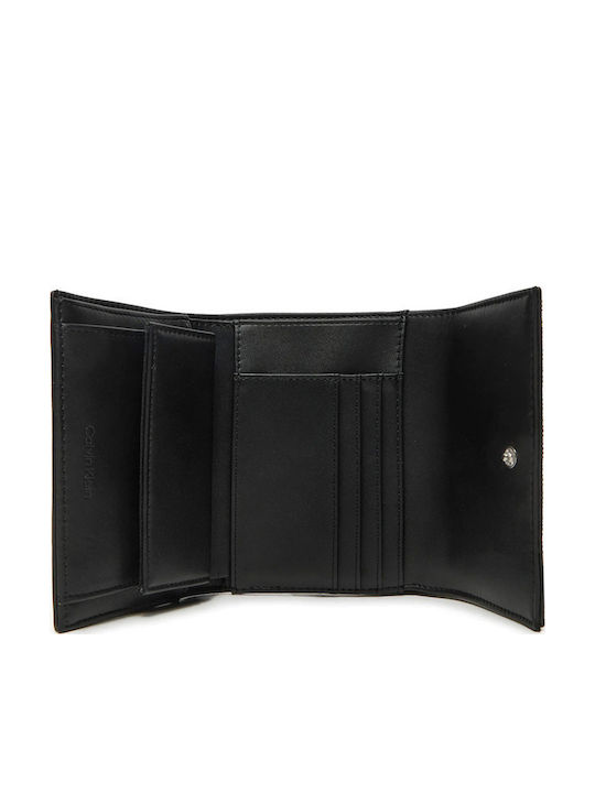 Trifold Small Women's Wallet Classic with RFID Black