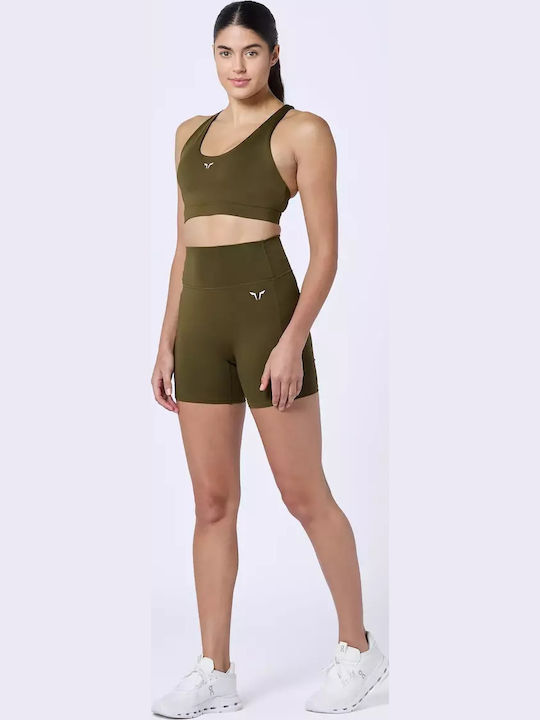 Essential Femei Sutien sport Dark Olive