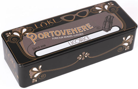 Loki Portovenere Damen Lesebrille +3.00 in Schwarz Farbe 42283