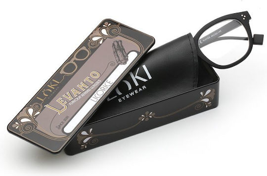Loki Levanto Lesebrille +1.50 Licorice 76944
