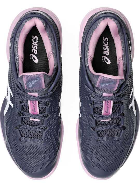 ASICS Court Ff 3 Tennisschuhe Tongelände Lila