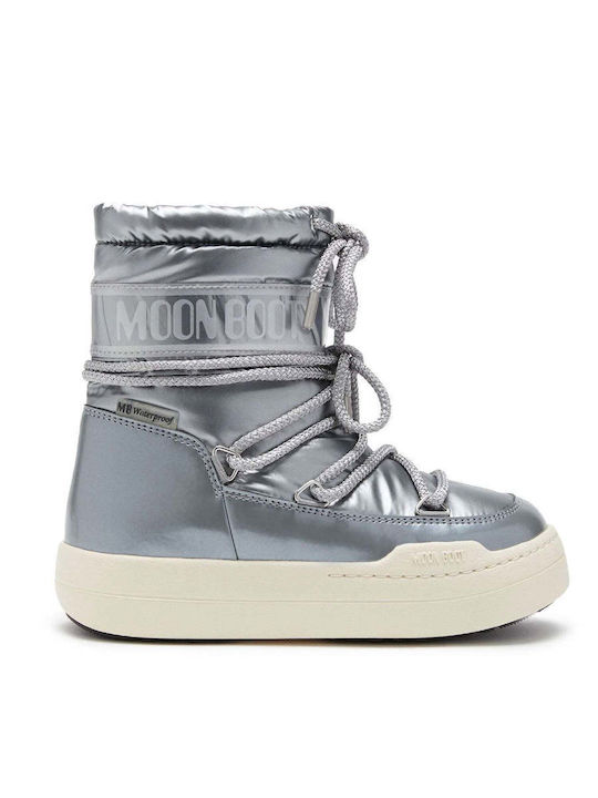 Moon Boot Детски зимни боти сребърен