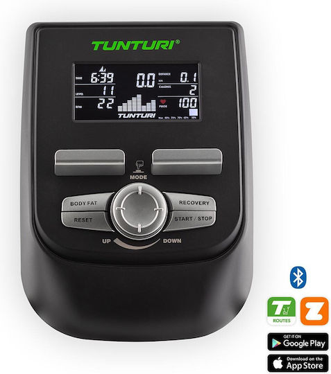 Tunturi Signature Ε40 Upright Exercise Bike Magnetic with Wheels