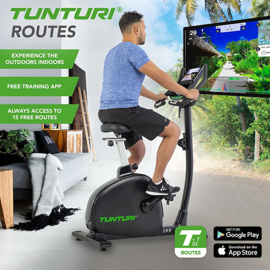 Tunturi Signature E80 Bicicletă de exerciții în picioare Electromagnetic cu roți