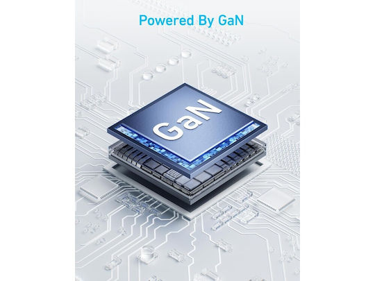 Anker Anker Βάση Φόρτισης με 3 Θύρες USB-A και 3 Θύρες USB-C και Καλώδιο USB-C 112W Stromlieferung / Schnellladetechnologie σε Schwarz Farbe (A2154G11)