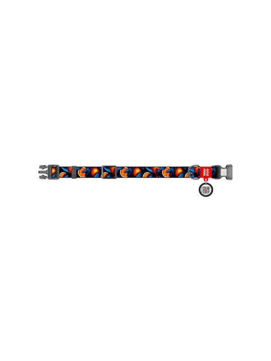 WauDog Dog Collar in Orange Color Small 15mm x 25 - 35cm