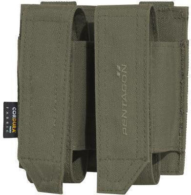 Pentagon Double Fb Pouch Khaki Pistol Belt Holster Ranger Green