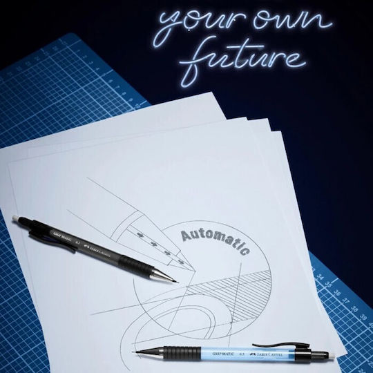 Faber-Castell Mechanical Pencil for Drawing Plastic 0.7mm Black