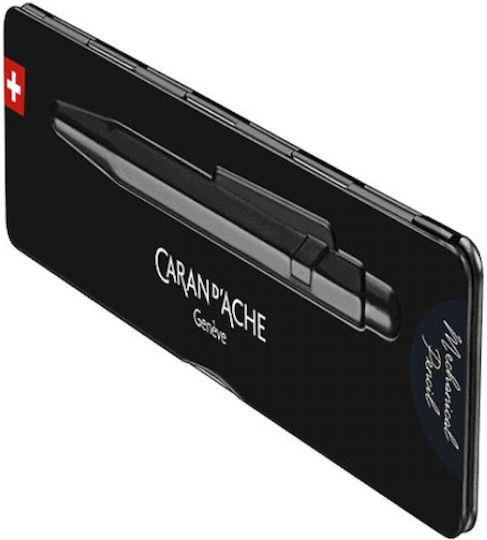 Caran D'ache Mechanical Pencil for Drawing Metallic 1pcs Black