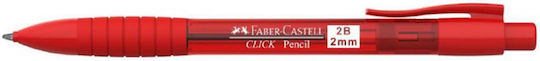 Faber-Castell Click Механичен Молив за Рисуване Пластмасово 2мм с Ножица 1бр (Различни цветове)