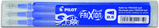 Pilot Frixion 3 Ανταλλακτικά Μελάνια για Στυλό Fine Μπλε
