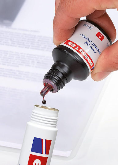 Edding Ανταλλακτικό Μελάνι για Μαρκαδόρο Μαύρο 30ml