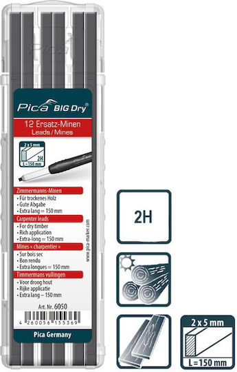 Pica-Marker Ersatz- und Füllfederhaltertinten für Füllfederhalter Grau