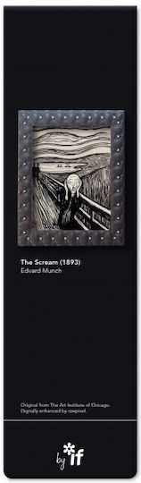 IF The Scream Magnetic Bookmark